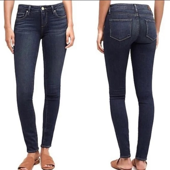 Paige Surface Wash Skyline Skinny Jeans | Size 26 - Picture 1 of 9